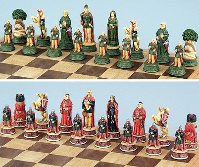 Robin Hood Chess Set, King:3-1/4