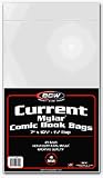 BCW Current Comic Mylar Bags 4 Mil - Comics, Comic Books Archival Storage Collecting Supplies