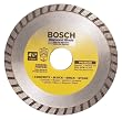 Bosch DB4542 Premium Plus 4-1/2-Inch Dry Cutting Turbo Continuous Rim Diamond Saw Blade with 7/8-Inch Arbor for Masonry
