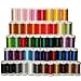 Brother Designio SA650 50-Piece High-Sheen, Polyester Embroidery Thread Set