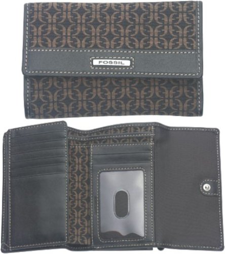 Childrens Toyshop   : Fossil - Signature Flap Multi Clutch Ladies Purse