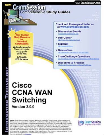 CramSession's Cisco CCNA WAN Switching : Certification Study Guide