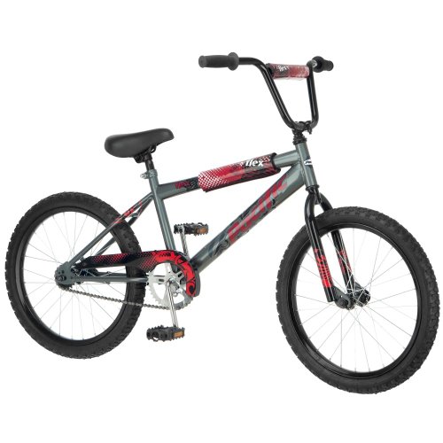 Pacific Boy's Flex 20-Inch BMX Bicycle, Grey
