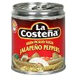 La Costena Green Pickled Sliced Jalapeno Peppers, 7-Ounce Cans (Pack of 24)