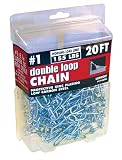 Crawford-Lehigh C142PK 1-by-20-Foot 155-Pound Capacity Double Loop Chain