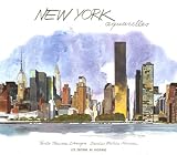 New York aquarelles