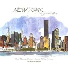 New York aquarelles