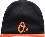 New Era Baltimore Orioles AC Knit Cap (Black)