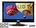 LED Fernseher TV 19 Zoll 48 cm Gelhard GXT-1928 SAT DVB-S DVB-T USB, 230V +12Volt
