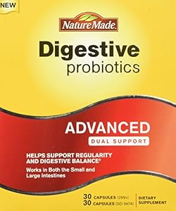 Nature Made Digestive Probiotics Advanced 30 Day Supply Softgel, 60 Count
