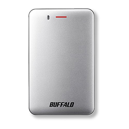 BUFFALO USB3.1(Gen1) 小型ポータブルSSD 480GB シルバー SSD-PM480U3-S