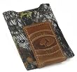 Mossy Oak Leather Money Clip - Collegiate Series