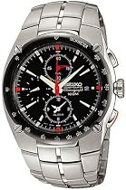 Seiko Men's Sportura Alarm Chronograph Watch #SNA451