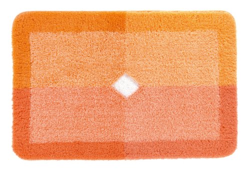 spirella 10.29610 Damian Badteppich 55 x 65 cm, orange