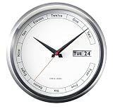 I.D.E.Ainternational デイデイトウォールクロック L57-W 2190025
