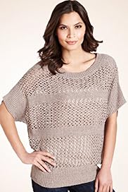 Tape Knit Pointelle Jumper