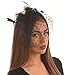 Always a Lady Womens Fascinator Hat Hair Clip for Derby Party Funeral Polka Dot Veil