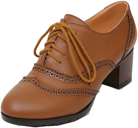 YiLianFang new 2014 genuine leather womens Lace up Oxfords pump Shoes