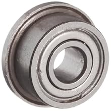 10 Flanged Shielded F693ZZ 3 x 8 x 4 mm Miniature Ball Bearings