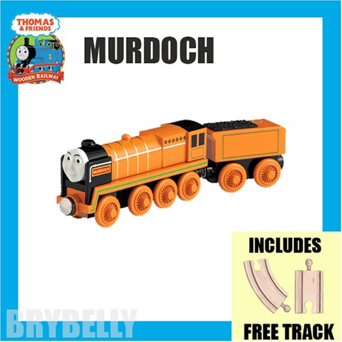 51G6mUC6frL Murdoch with Free Track from Thomas the Tank Engine and Friends Wooden Railway Train System