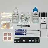 XBOX 360 Repair Kit - 3 Red Light Fix - X-Clamp Replacement - Complete Kit - Arctic Silver 5 3.5g, A