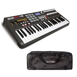 Akai MPK49 Controller Keyboard Bundle by
