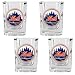 Great American Products GSSPK2118 Shot Glasses Set - NY Mets