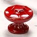 Schaub & Company 876EDR Empire Knob Knob - Red