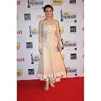 DIYA MIRZA STYLE CREAM NET ANARKALI SUIT-7632