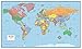 24x36 World Classic Elite Wall Map Mural Poster