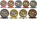Nevada Jacks Casino Ceramic Poker Chips Sample Set - 9 New Chips