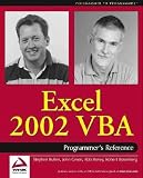 Excel 2002 Vba Programmers Reference     **ISBN: 9780764543715**