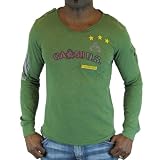 CHRISTIAN AUDIGIER Ed Hardy V-Neck Stars Mens Shirt