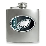 Review Quality Gold  / Philadelphia Eagles Stainless Steel Hip Flask