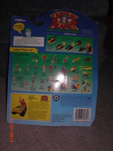 Wheeler Action Figure with Tread Pack - 1992 Captain Planet Series