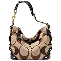 AUTHENTIC COACH MEDIUM SIGNATURE CARLY 10619 (Khaki/Black)