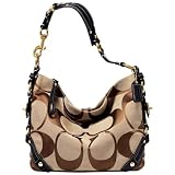 AUTHENTIC COACH MEDIUM SIGNATURE CARLY 10619 (Khaki/Black) by 