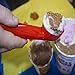 Ice Cream Scoop Set and Ice Cream Bowl with Matching Spoon By Legacy Kitchen Supplies - Comes in Assorted Colors