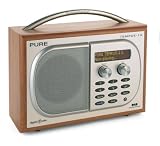 PURE TEMPUS-1S, Luxury DAB digital & FM clock radio, (cherry veneer)