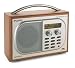 PURE TEMPUS-1S, Luxury DAB digital & FM clock radio, (cherry veneer)