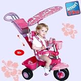 ☆送料無料☆Smart Trike スマートトライク 三輪車(ハイビスカス柄)