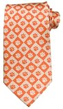 Clemson University Tigers 2 Tone Necktie