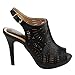 Beston GB88 Women's Hollow Out Stiletto Heel Platform Sandals
