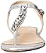 Nine West Women's Oberlander Metallic Dress Sandal
