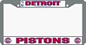 Detroit Pistons License Plate Frame