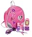 Dream Dazzlers Fashion Backpack: Pink with Love and Hearts