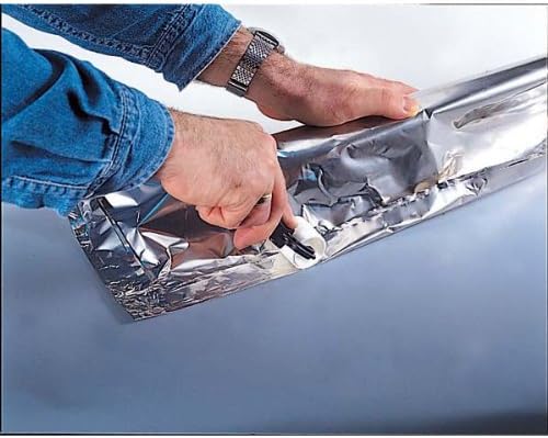 SHOPAID 321 Annealed Stainless Steel Tool Wrap - Length: 100' Thickness: .002" Width: 12"