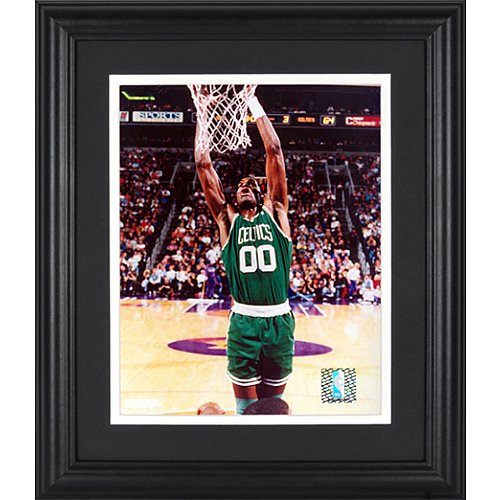 Mounted Memories Boston Celtics Robert Parish Framed Photo