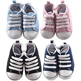 Hi-Top Basic Baby Booties with Laces
