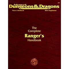 The Complete Ranger's Handbook (Advanced Dungeons & Dragons, 2nd Edition, Player's Handbook Rules Supplement/PHBR11)